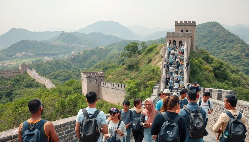 Great Wall of China best sections Great Wall of China best sections