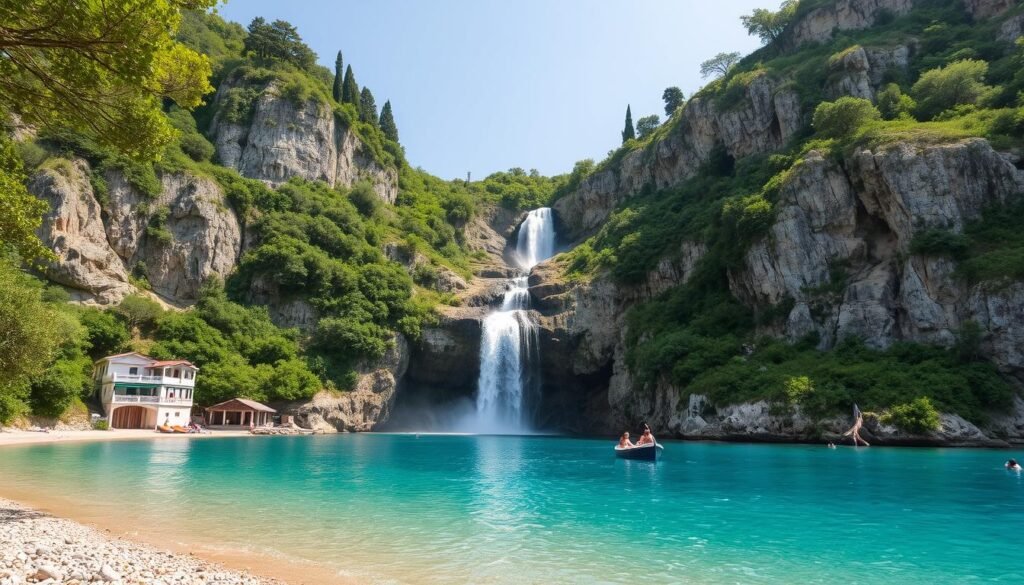 Paralia Fakistra beach Pelion Greece Paralia Fakistra beach Pelion Greece