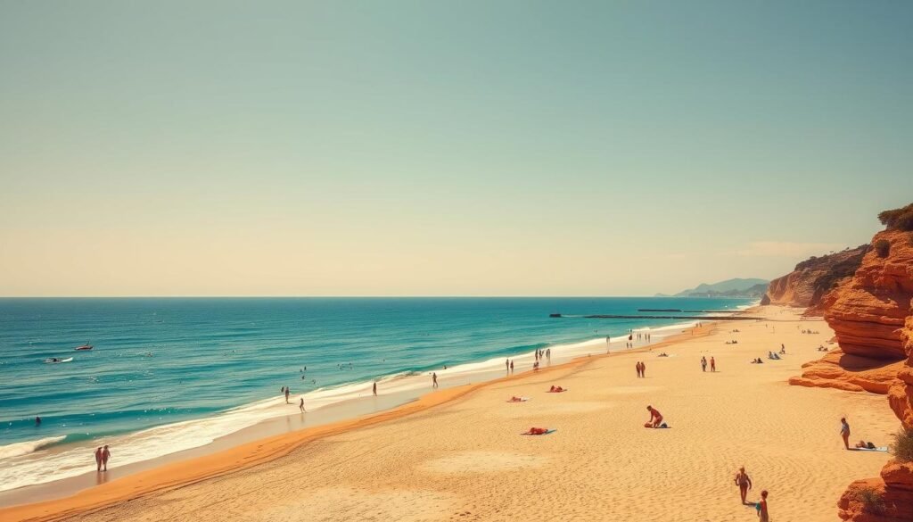 Sant Pol de Mar beach Barcelona Spain Sant Pol de Mar beach Barcelona Spain