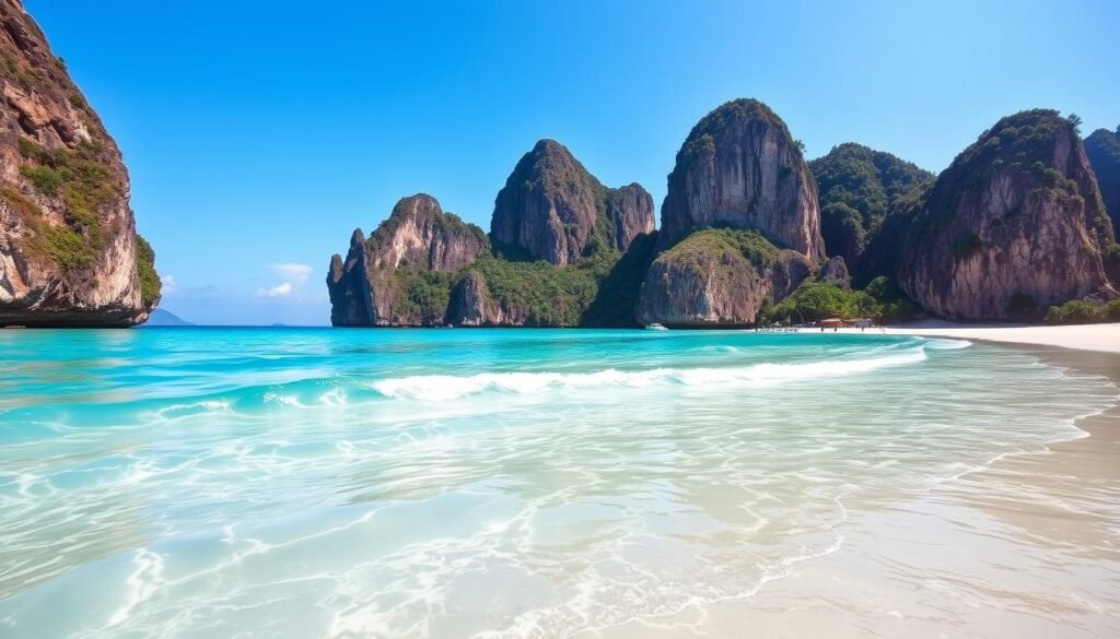 koh phi phi thailand beaches koh phi phi thailand beaches