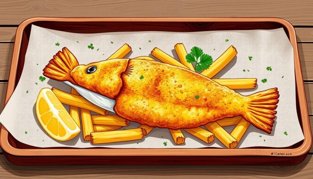 oven baked fish and chips recipe