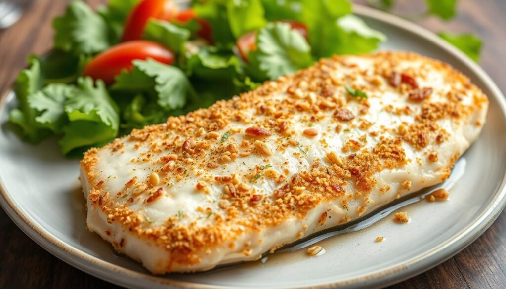 pine nut crusted tilapia recipe
