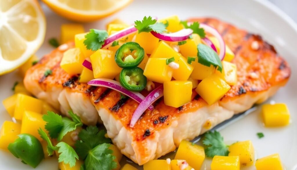 salmon with mango salsa recipe