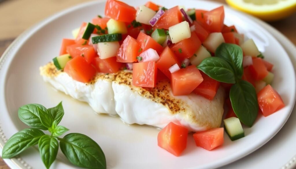tilapia cucumber tomato salsa recipe