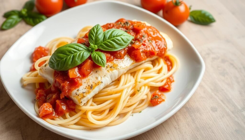 tilapia pasta recipe