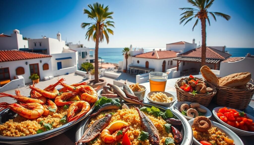Moroccan coastal cuisine