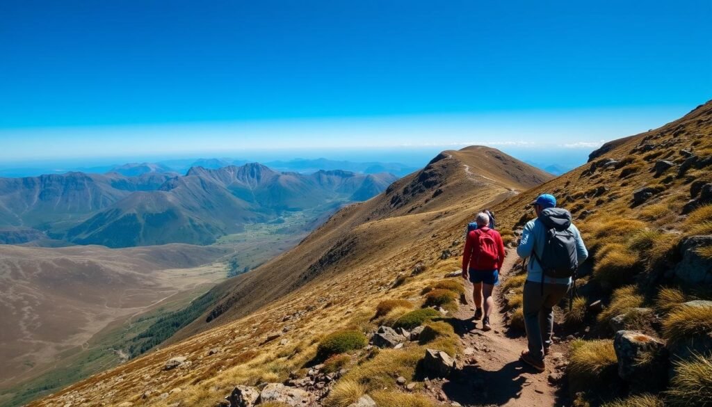 hiking in Scottish Highlands hiking in Scottish Highlands