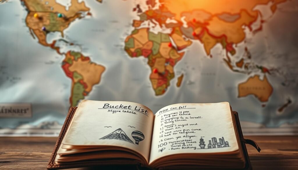 travel bucket list